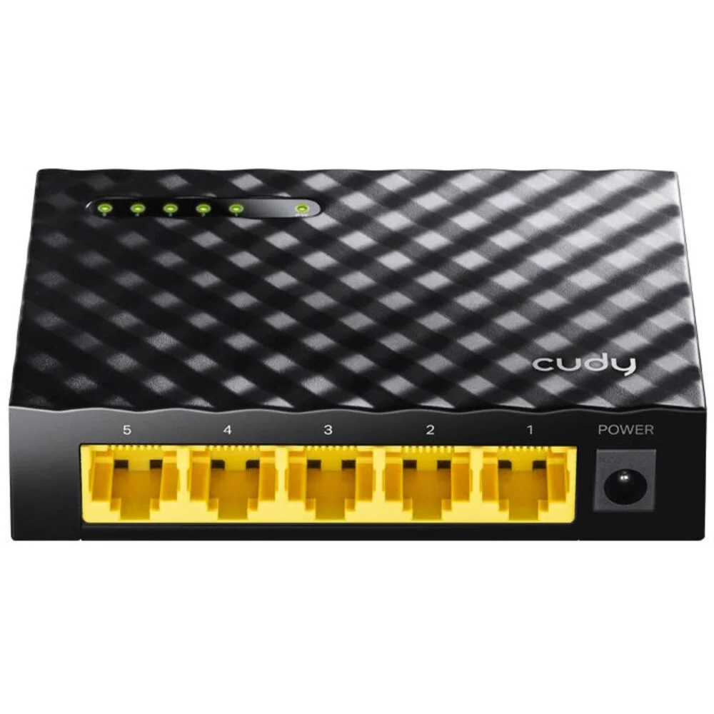 Коммутатор Cudy GS105D (L2) 5x1 Гбит/с неуправляемый