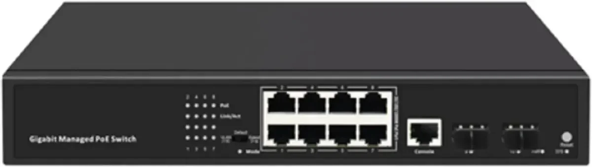 Коммутатор Cudy GS2008S2 (L2) 8x1 Гбит/с 2SFP управляемый