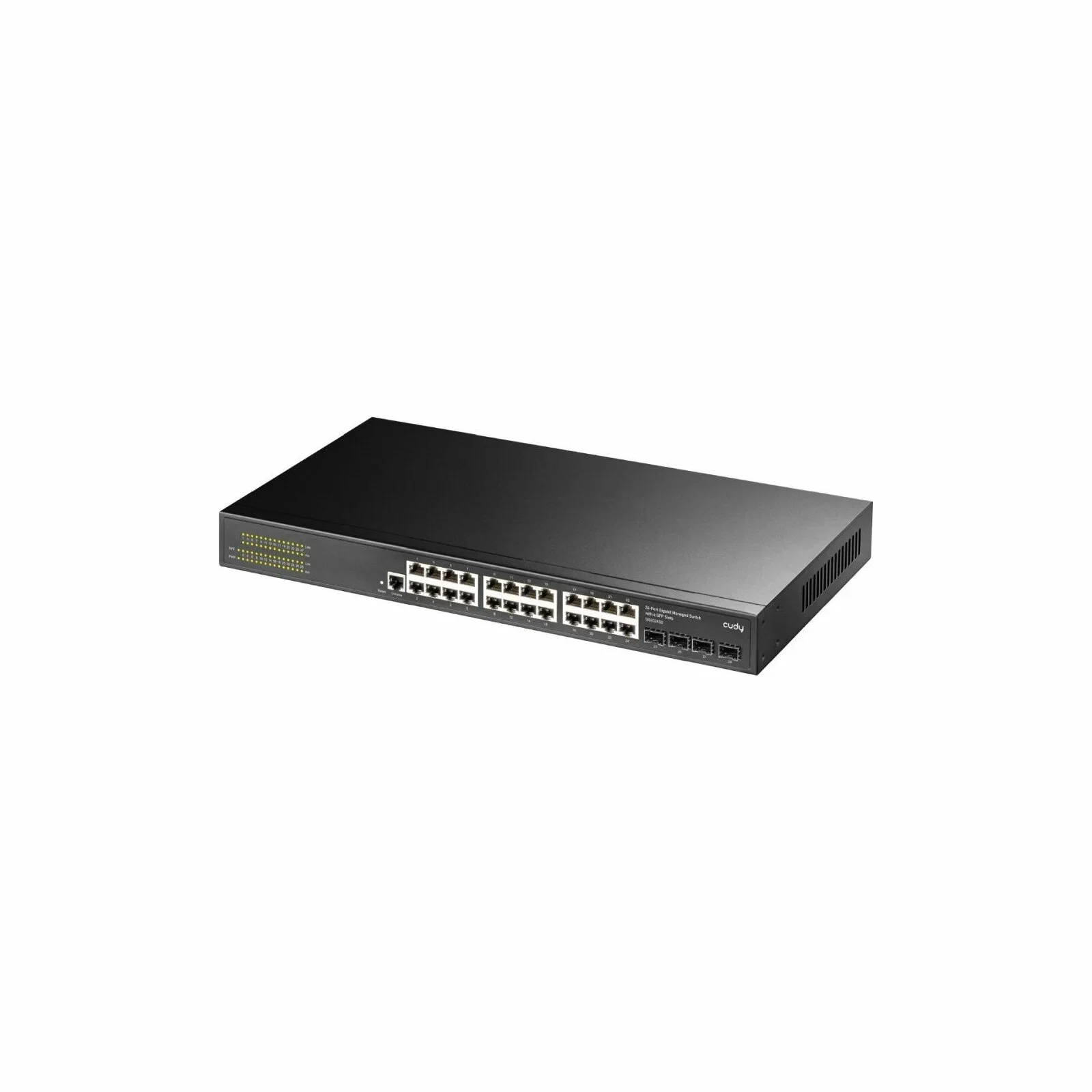 Коммутатор Cudy GS2024S2 (L2) 24x1 Гбит/с 4SFP управляемый