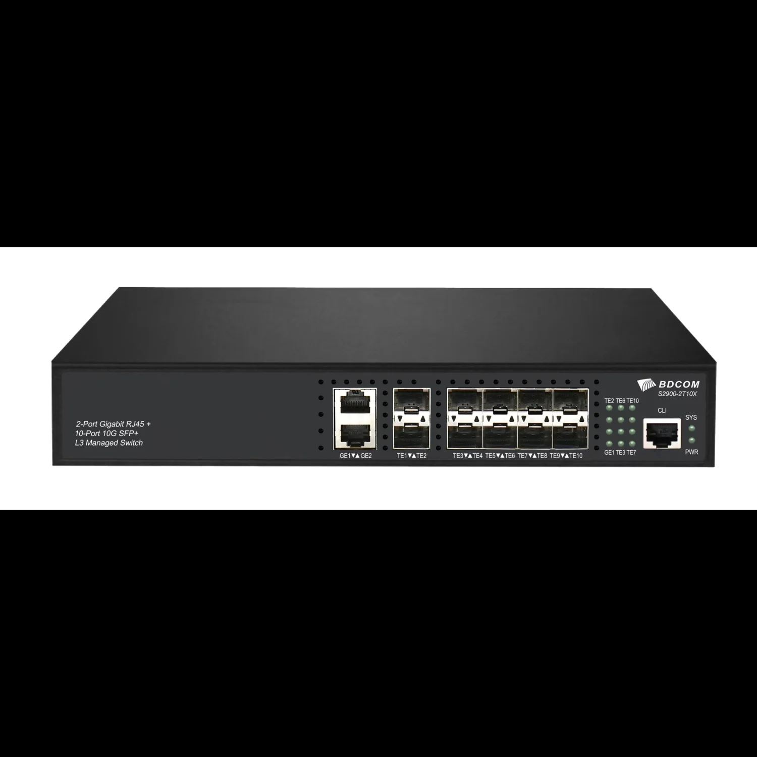 Коммутатор Dahua 10-Port Cloud Managed Desktop Gigabit Switch with 8-Port PoE