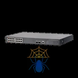 Коммутатор Dahua 28-портовый управляемый, уровень L3Порты: 24 RJ45 10/100/1000 Мбит/с, 4 SFP+ 1000/10000 Мбит/с(uplink); питание: 100~240В(AC); грозоз