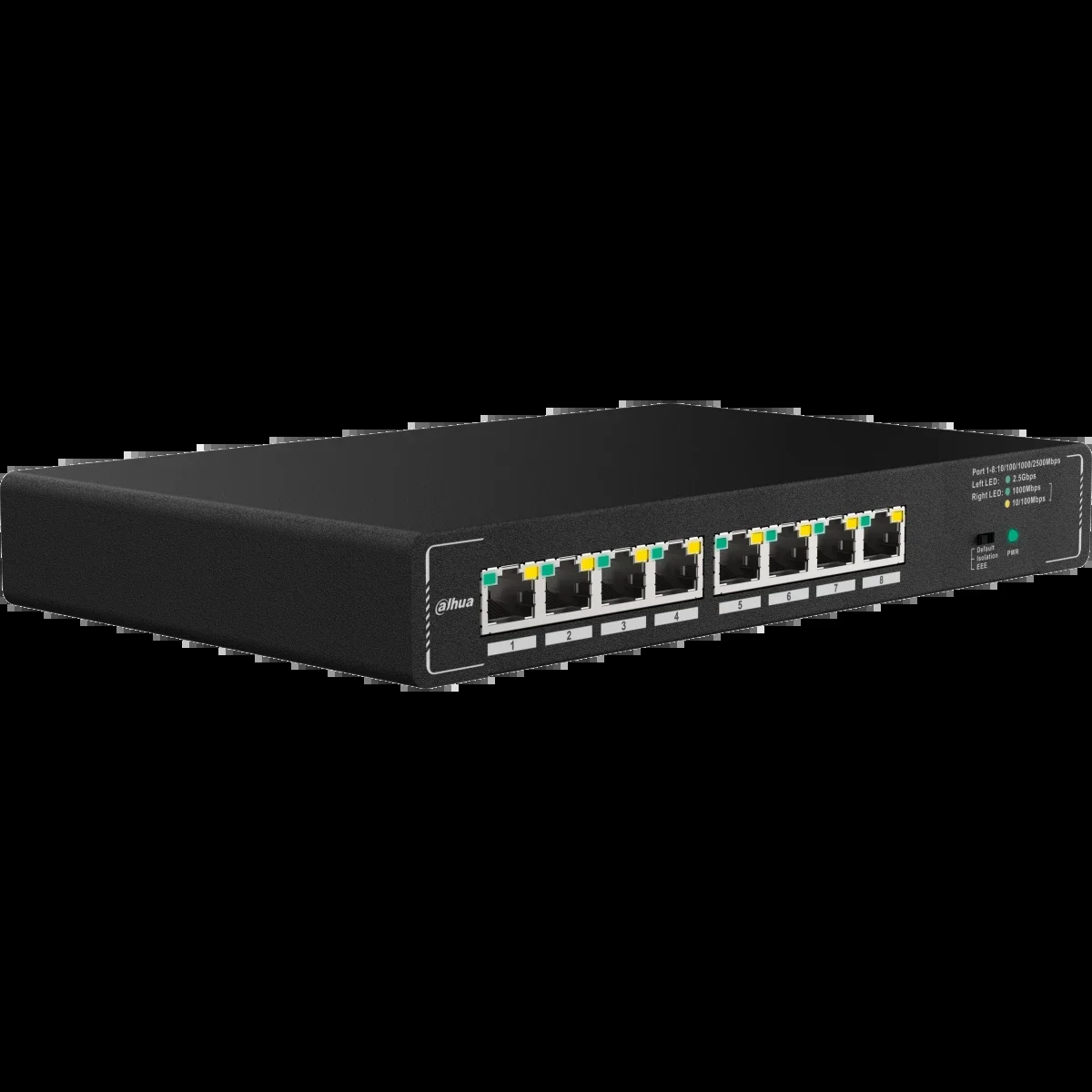 Коммутатор Dahua 5-Port Desktop Multi-Gigabit Switch with 5-port 2.5G