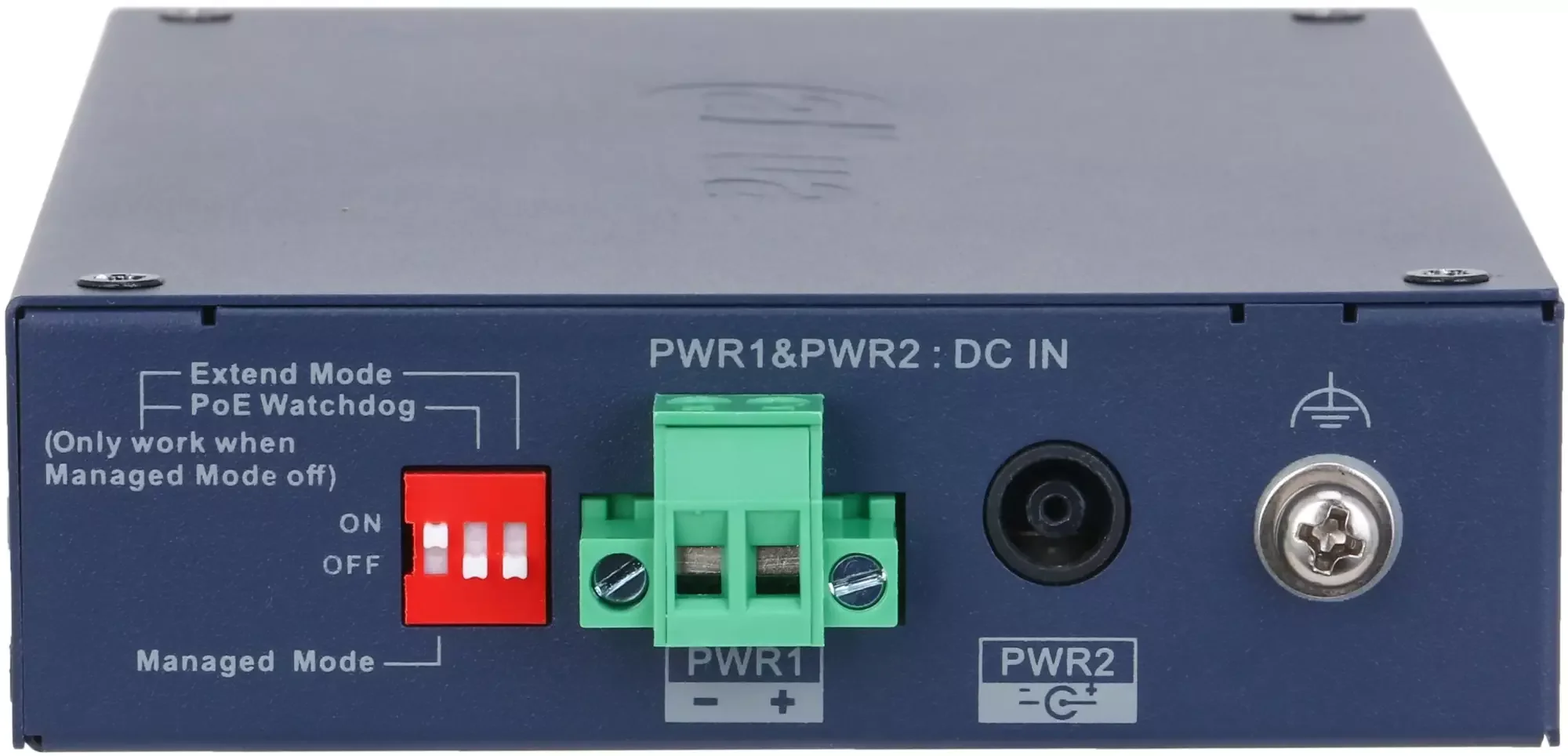 Коммутатор Dahua DH-CHS4206-4ET-90 4-портовый PoE управляемый 4 RJ45 10/100 Мбит/с (PoE/PoE+/Hi-PoE), 2 SFP 1000 Мбит/с (uplink); PoE: порт 1 до 90Вт