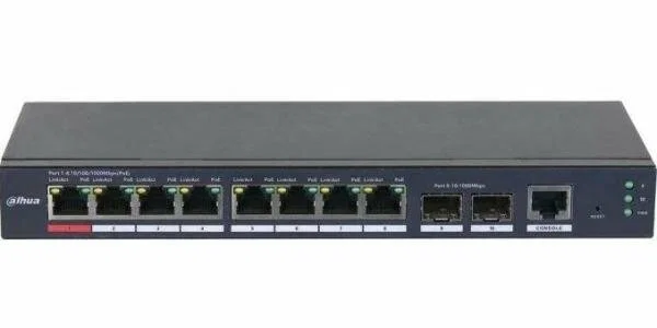 Коммутатор Dahua DH-HS4210-8GT-110 управляемый