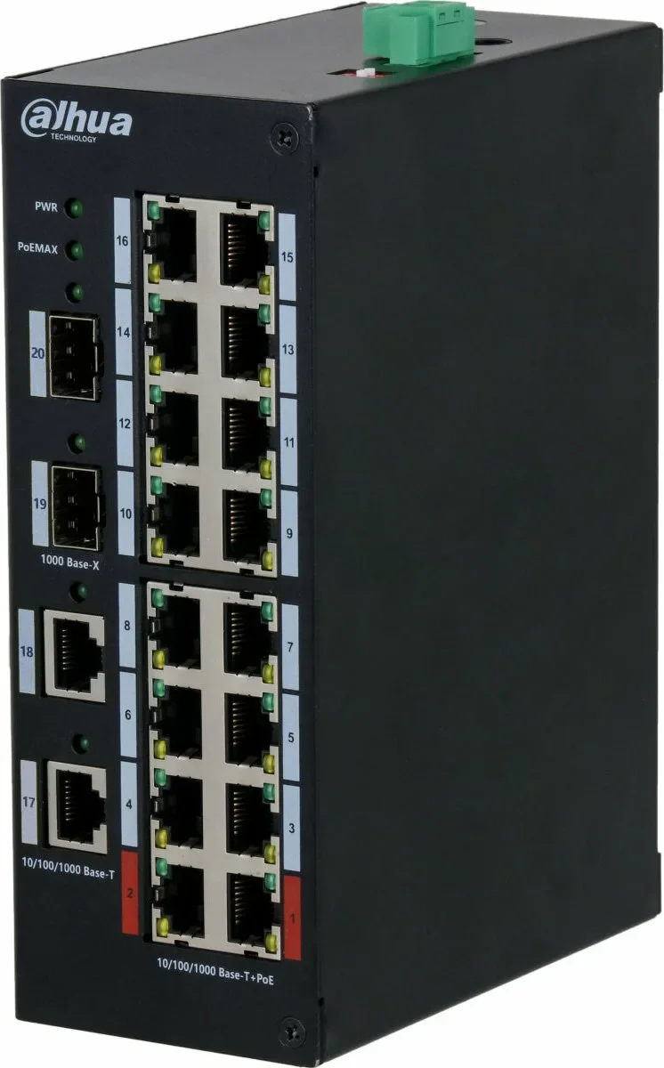 Коммутатор Dahua DH-HS4420-16GT-190 управляемый