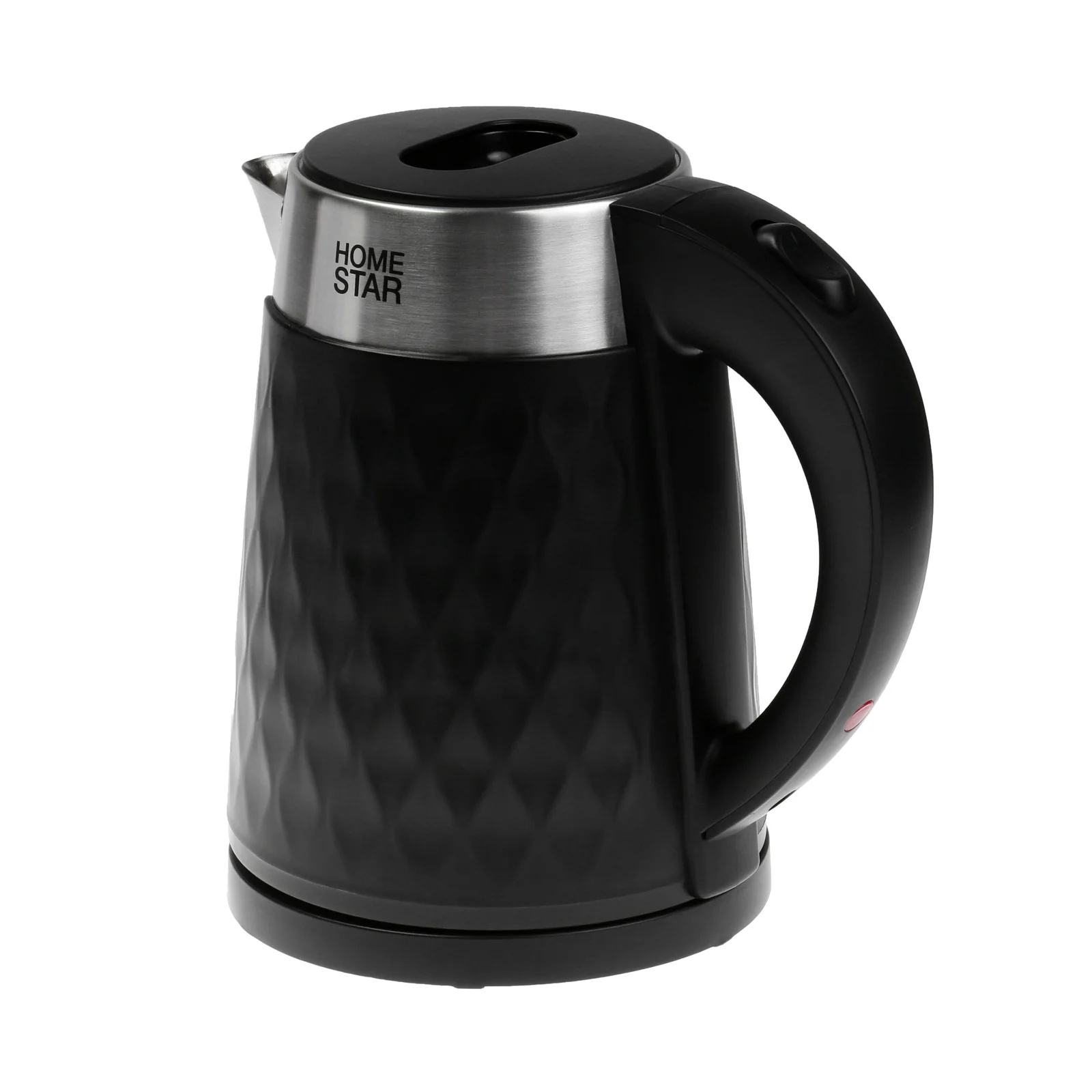 Чайник Homestar HS-1021 (1,7 л) черный, двойной корпус