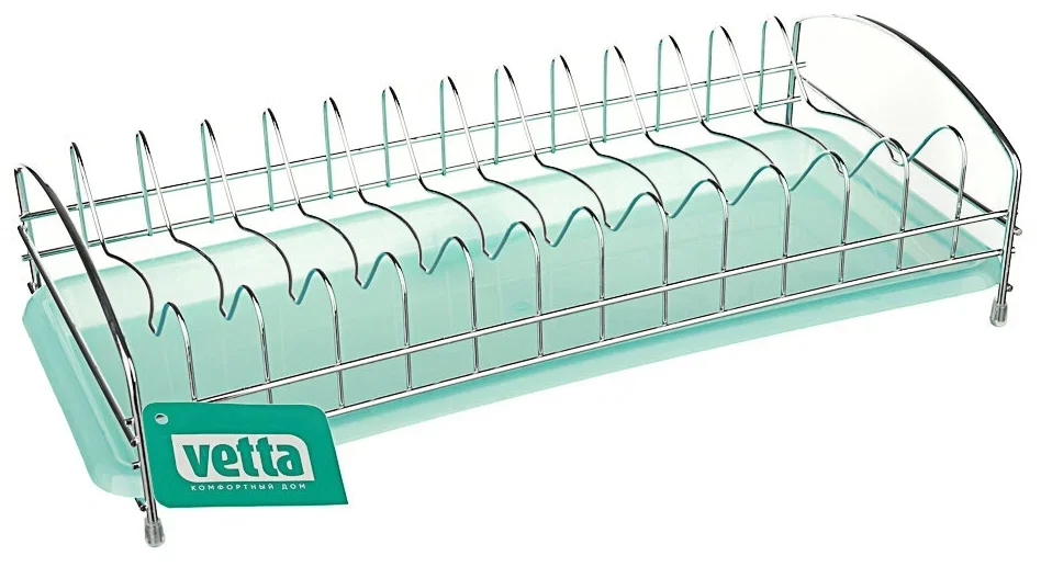VETTA Полка-сушилка одинарная 45x18,5x34см CWJ224