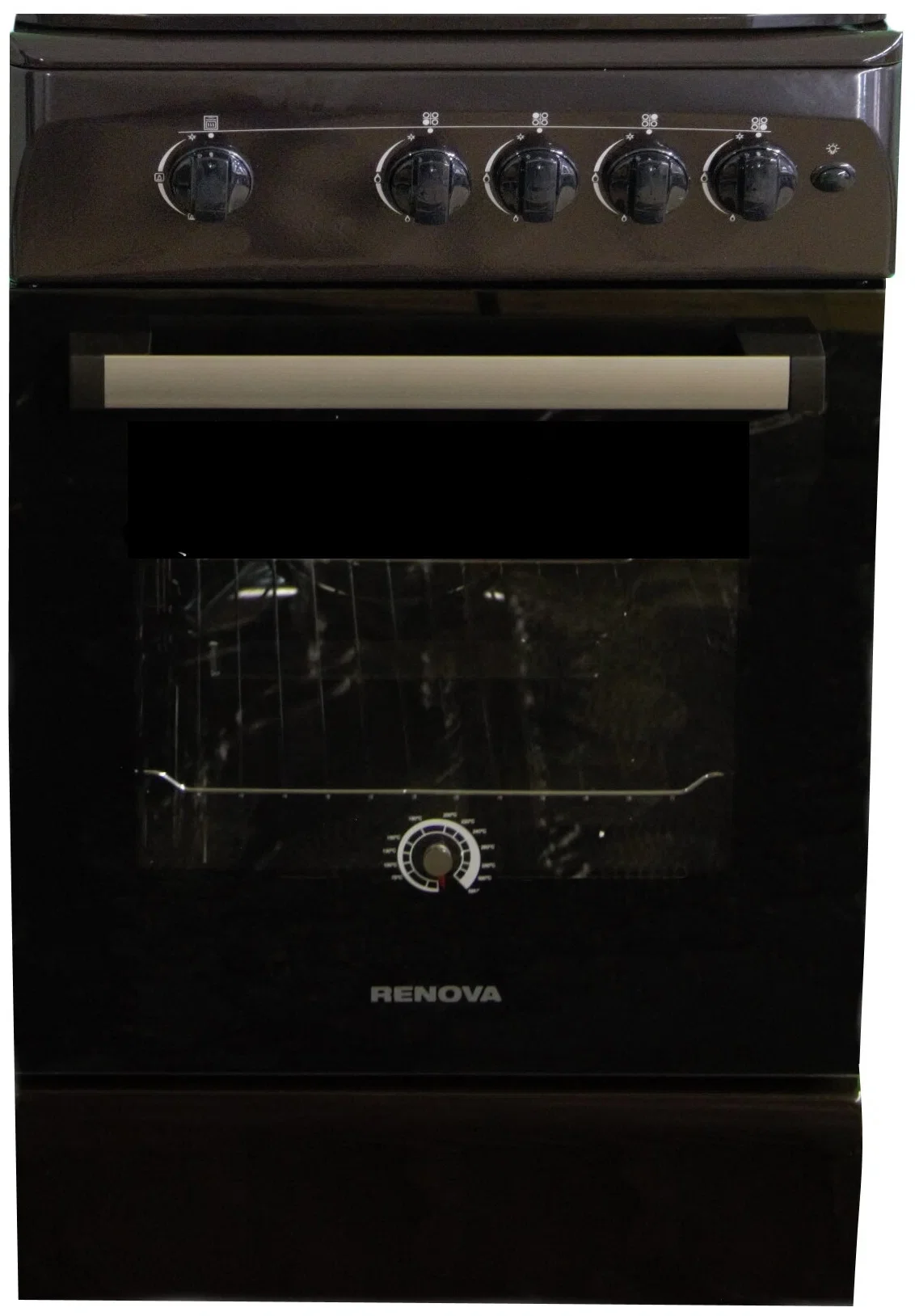 Плита газовая RENOVA SG5G-CW-TR, гк поверх, гк дух. 58л. 50x60x85