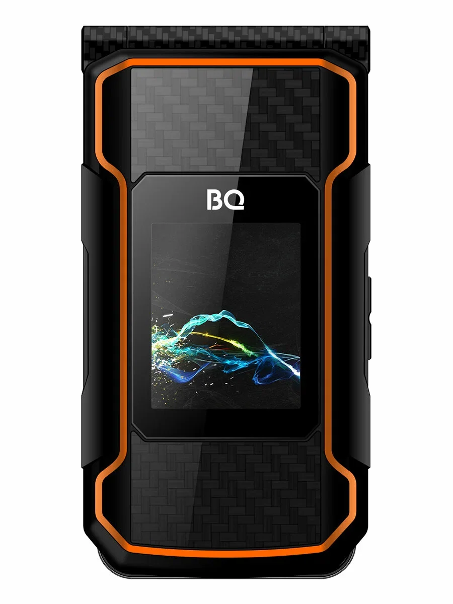 Мобильный телефон BQ 2822 Dragon черный/оранжевый