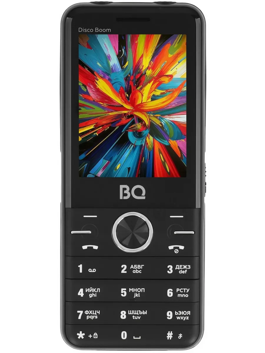 Мобильный телефон BQ 2842 Disco Boom черный/красный