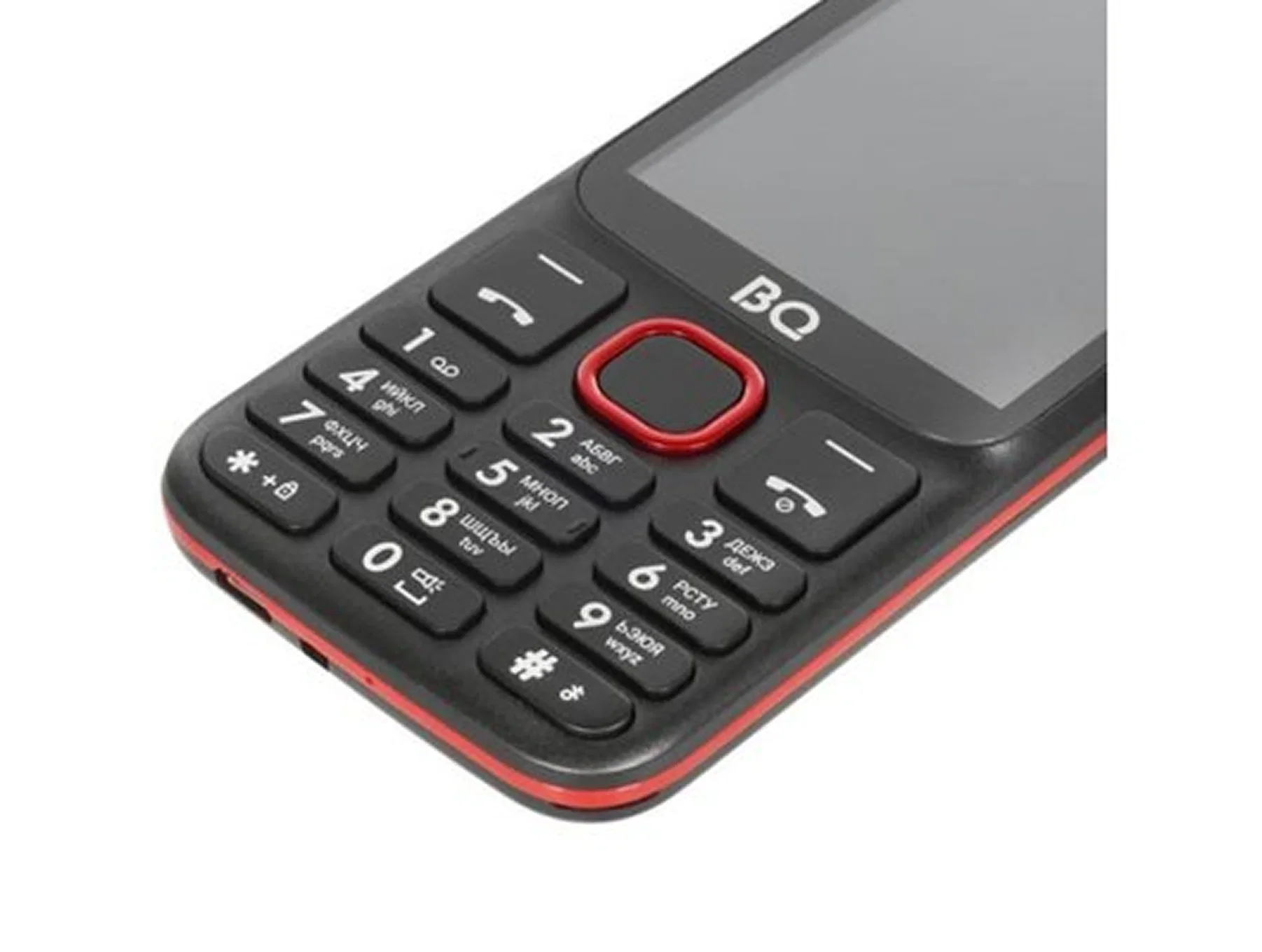 Мобильный телефон BQ 3590 Step XXL+ черный/красный
