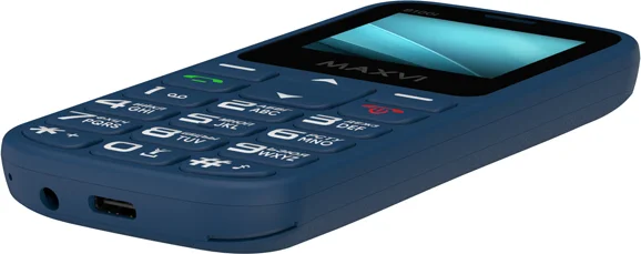 Мобильный телефон Maxvi B100i синий