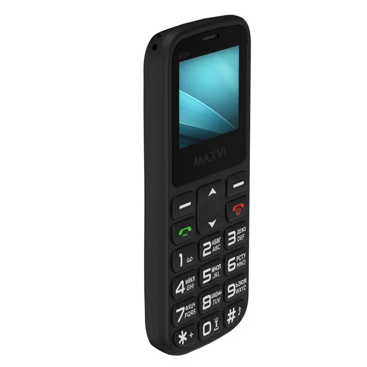 Мобильный телефон Maxvi B100i черный