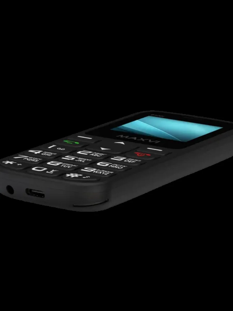 Мобильный телефон Maxvi B100i черный