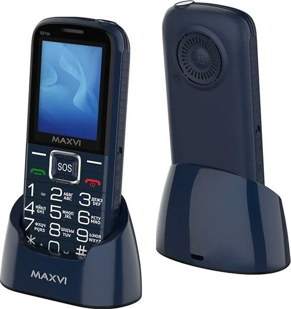 Мобильный телефон Maxvi B21ds up синий