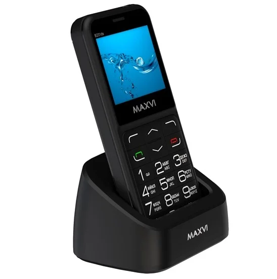 Мобильный телефон Maxvi B231ds черный
