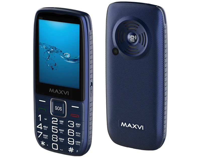 Мобильный телефон Maxvi B32 красный