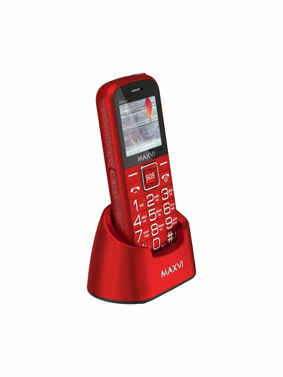 Мобильный телефон Maxvi B5ds up красный