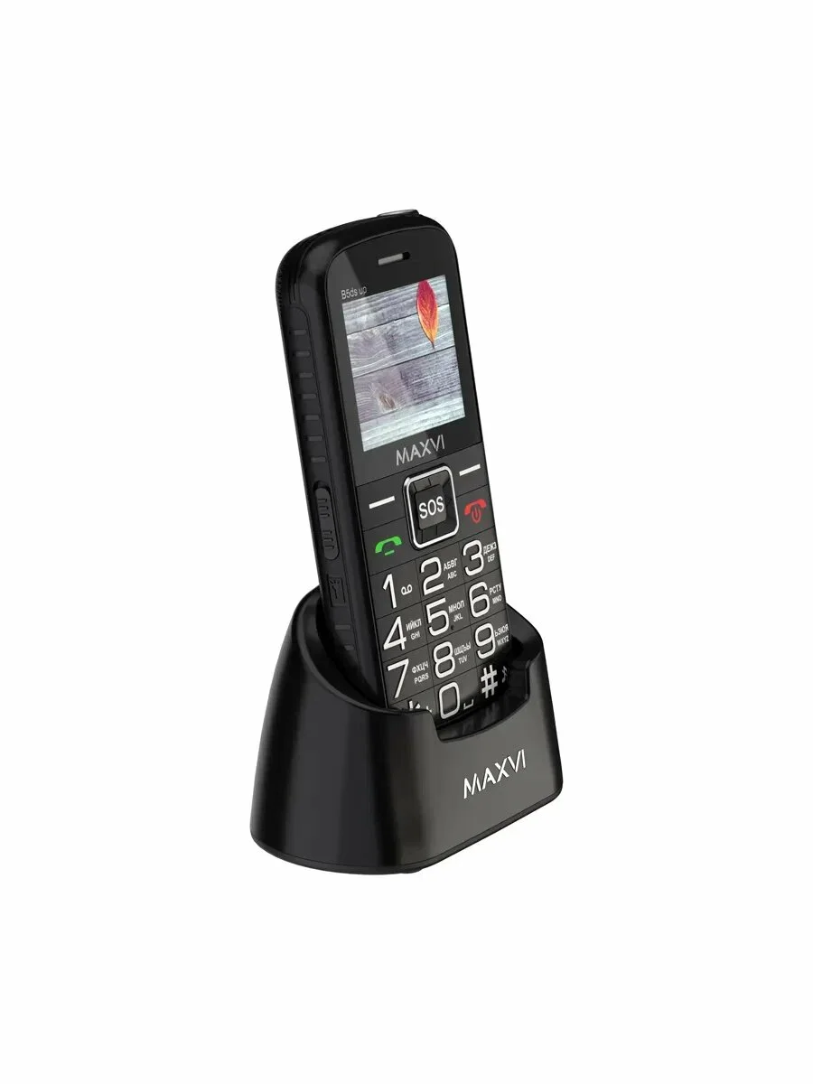 Мобильный телефон Maxvi B5ds up черный