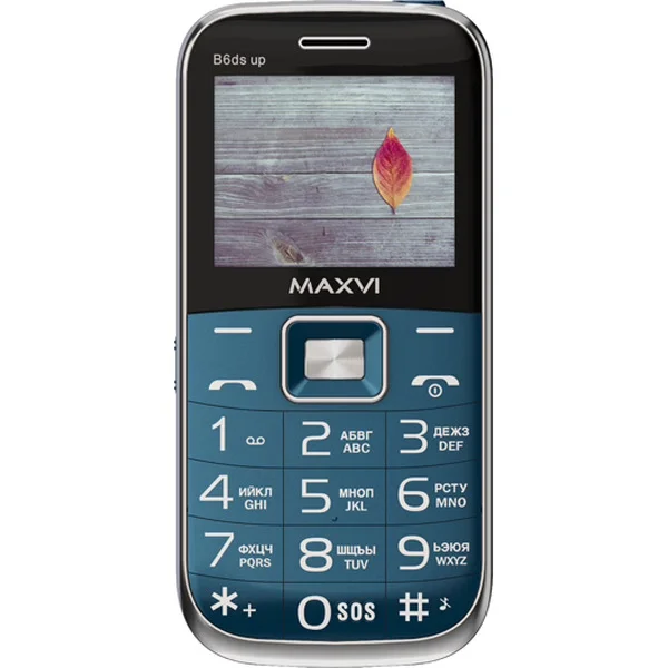 Мобильный телефон Maxvi B6ds up маренго