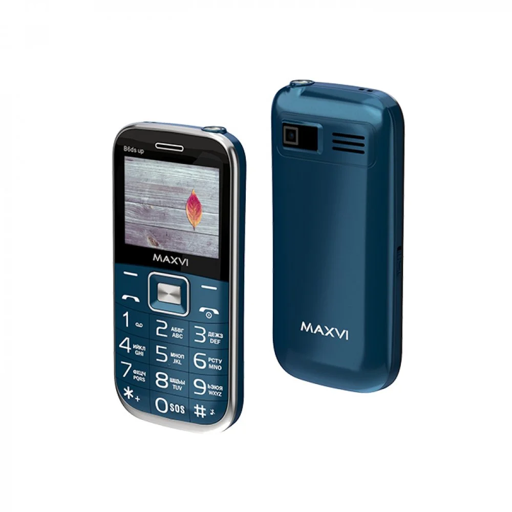 Мобильный телефон Maxvi B6ds up черный
