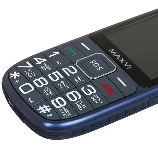 Мобильный телефон Maxvi B9 синий