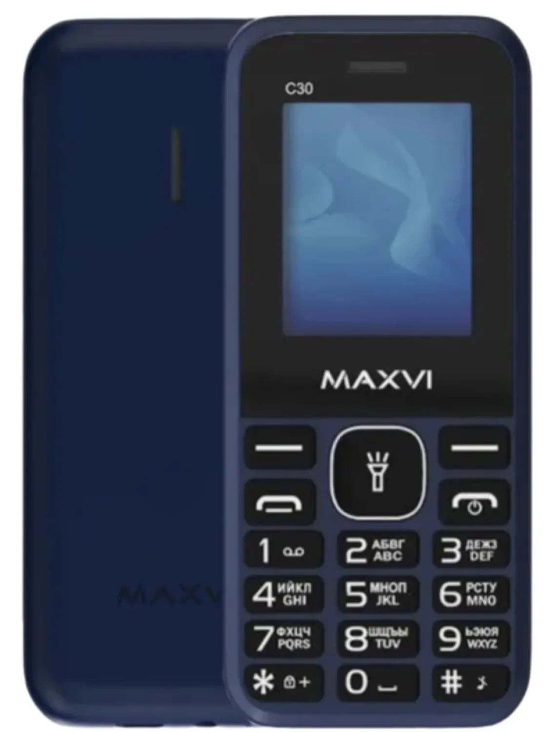 Мобильный телефон Maxvi C30 черный