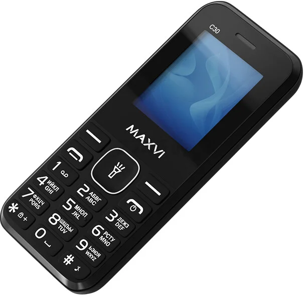 Мобильный телефон Maxvi C30 черный