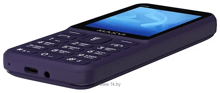Мобильный телефон Maxvi C38 синий