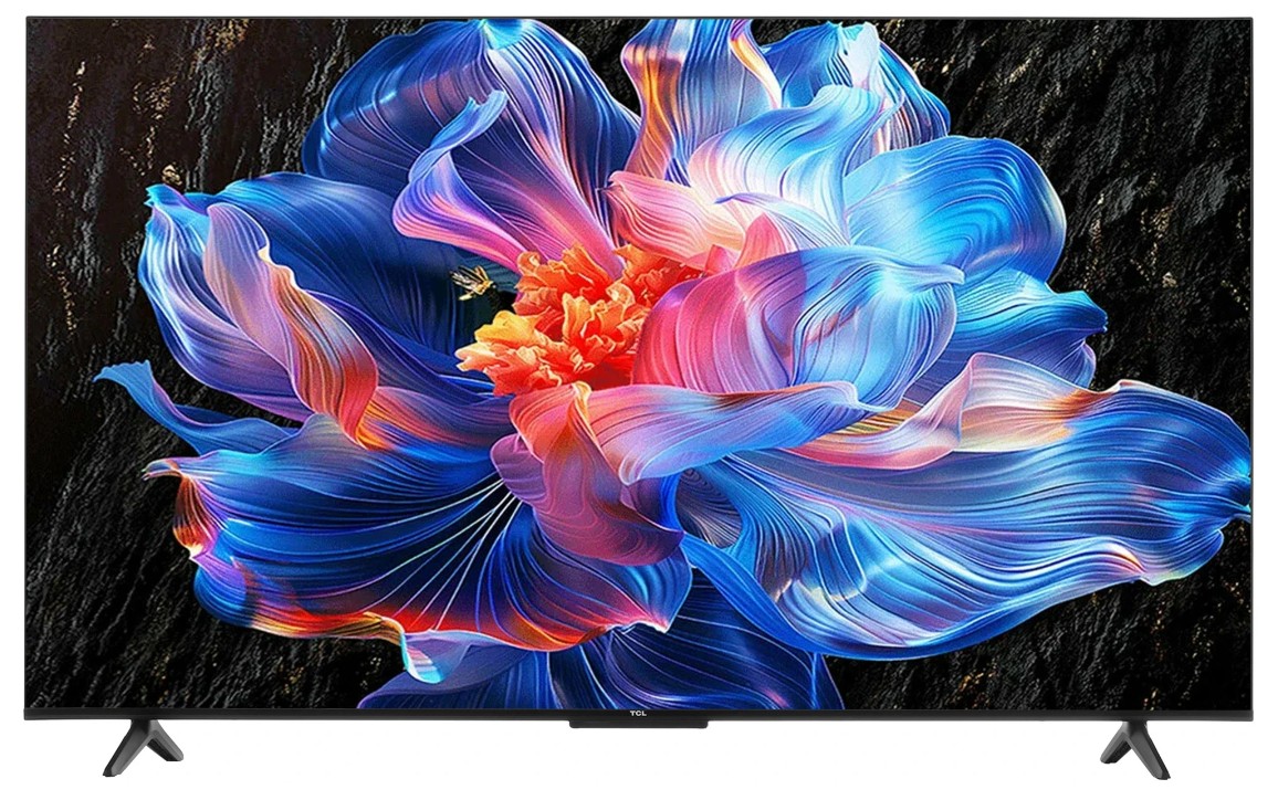 Телевизор LED 55" TCL 55P6K Black Google TB, 4K 3840x2160
