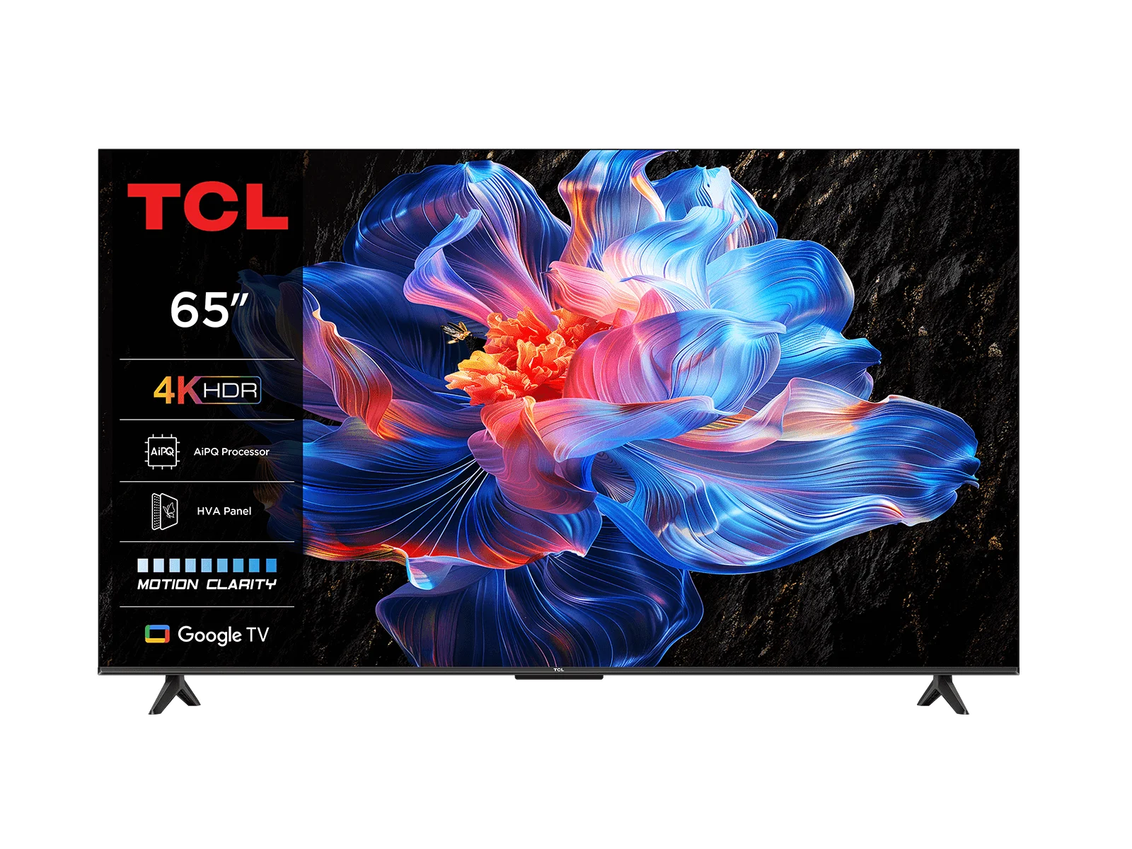 Телевизор LED 55" TCL 55P6K Black Google TB, 4K 3840x2160