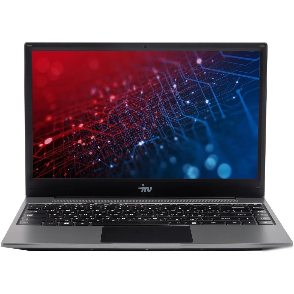 Ноутбук IRU Tactio 14ALH Core i3 1215U 8Gb SSD256Gb Intel UHD Graphics 14" IPS FHD (1920x1080) Windows 11 Pro Multi Language 64 grey WiFi BT Cam 4000m