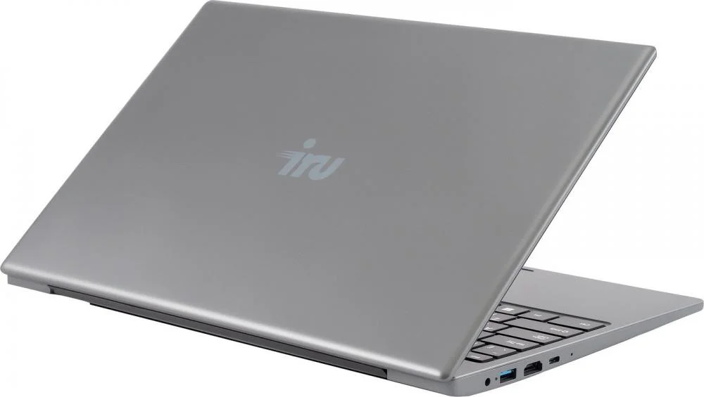 Ноутбук IRU Tactio 14ALH Core i3 1215U 8Gb SSD256Gb Intel UHD Graphics 14" IPS FHD (1920x1080) Windows 11 Pro Multi Language 64 grey WiFi BT Cam 4000m