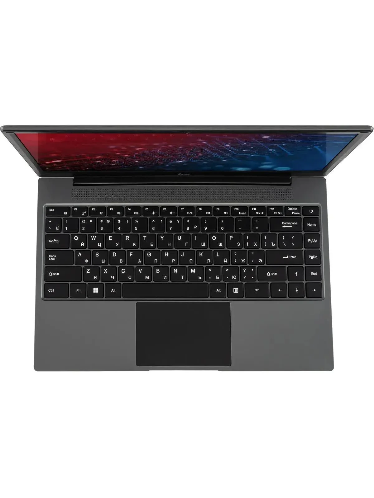 Ноутбук IRU Tactio 14ALH Core i5 1235U 8Gb SSD256Gb Intel Iris Xe graphics 14" IPS FHD (1920x1080) FreeDOS grey WiFi BT Cam 4000mAh (2058896)