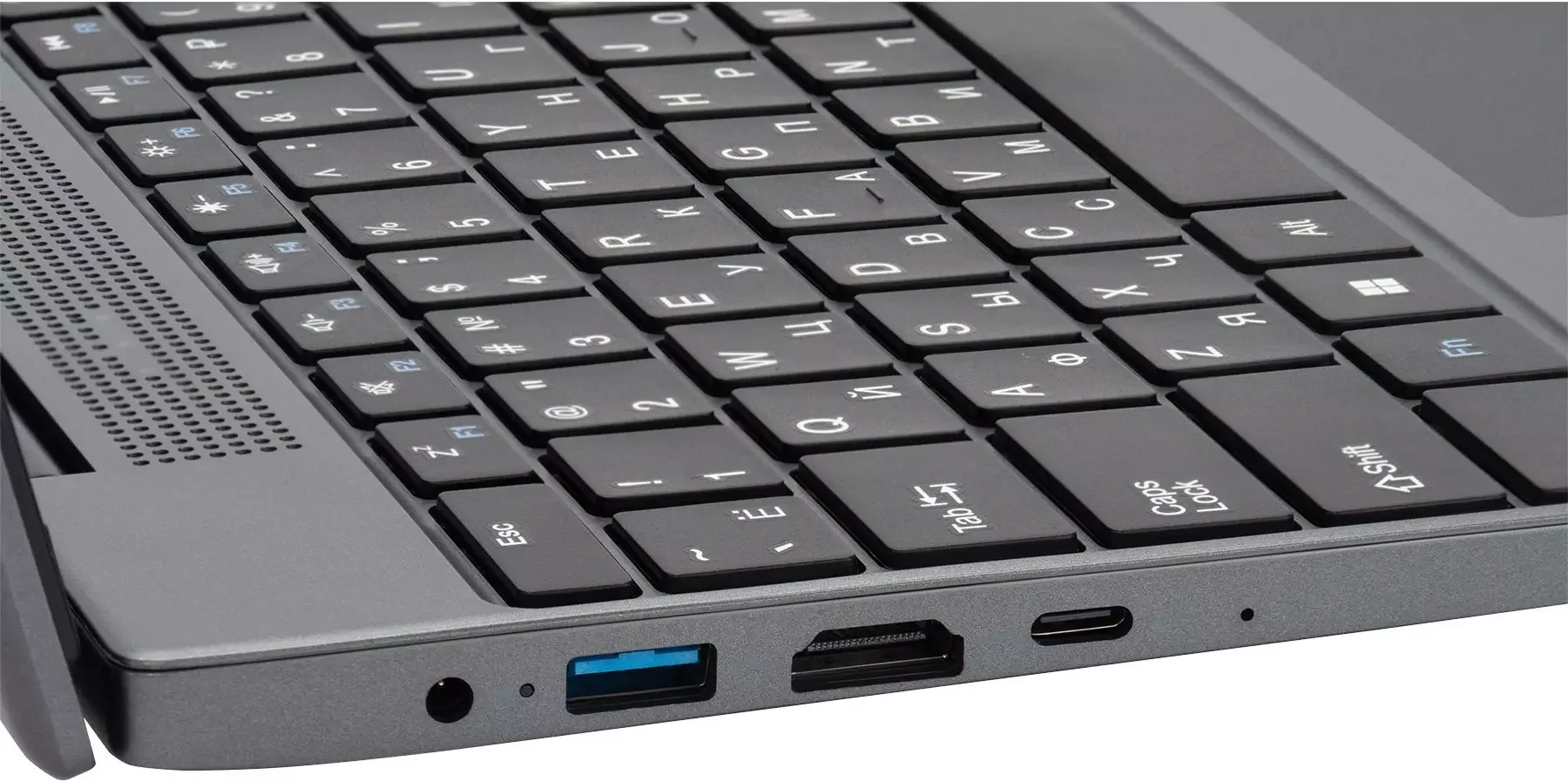 Ноутбук IRU Tactio 15BHR Ryzen 7 7730U 16Gb SSD512Gb AMD Radeon Graphics 15.6" IPS FHD (1920x1080) Windows 11 Pro black WiFi BT Cam 4000mAh (2139186)