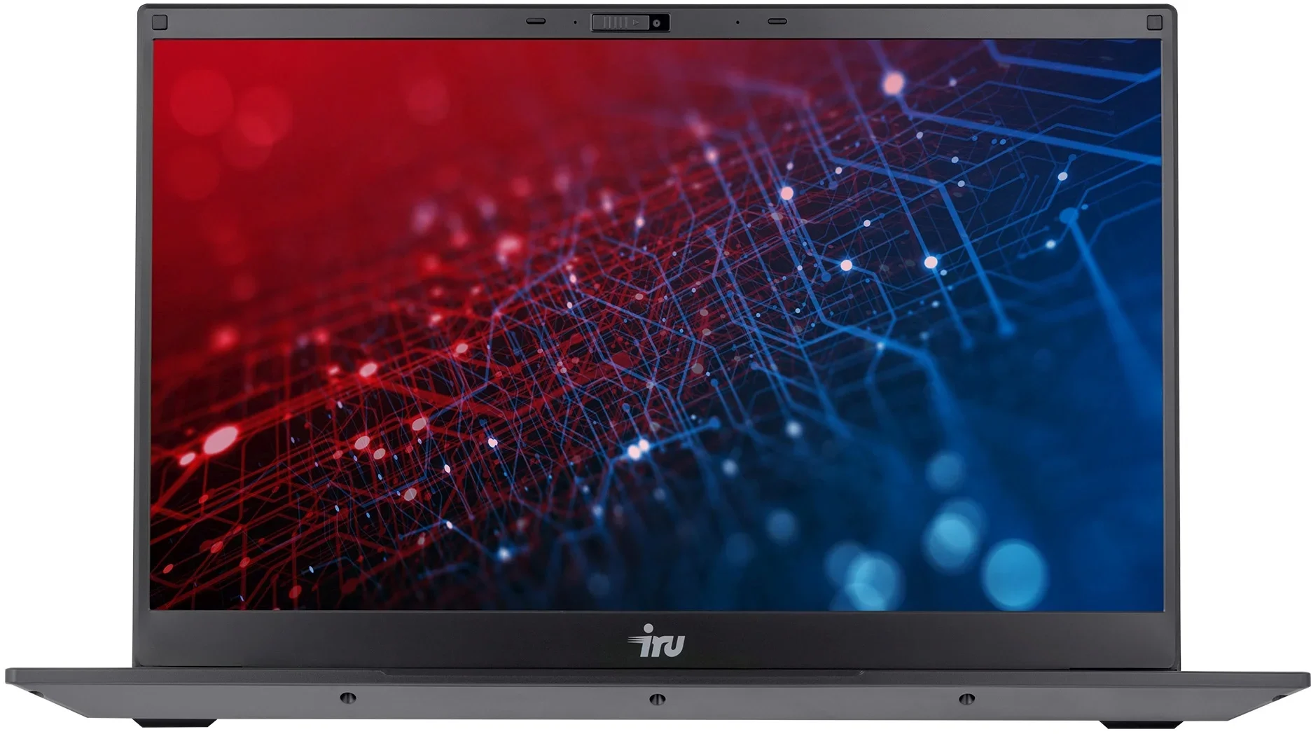 Ноутбук IRU Tactio 15PHR Ryzen 5 7430U 8Gb SSD256Gb AMD Radeon Graphics 15.6" IPS FHD (1920x1080) FreeDOS black WiFi BT Cam 4000mAh (2150143)