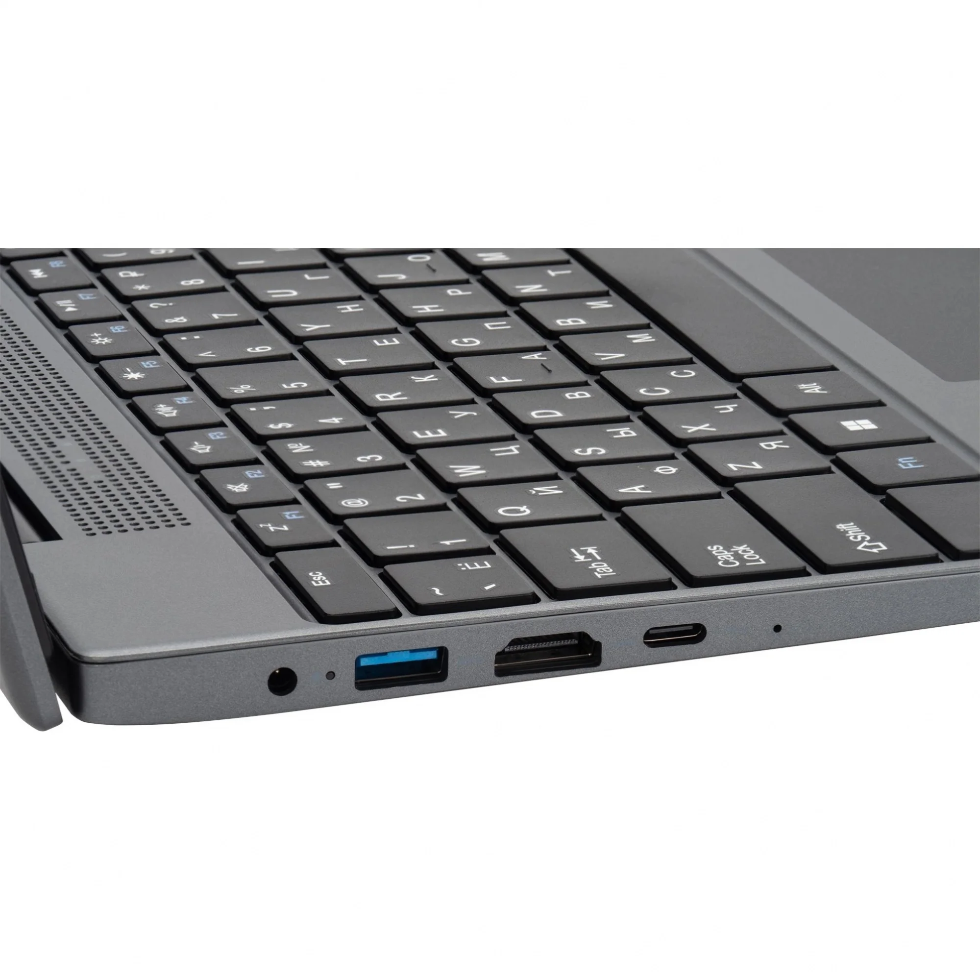 Ноутбук IRU Tactio 15PHR Ryzen 5 7430U 8Gb SSD256Gb AMD Radeon Graphics 15.6" IPS FHD (1920x1080) Windows 11 Pro 64 black WiFi BT Cam 4000mAh (2150145