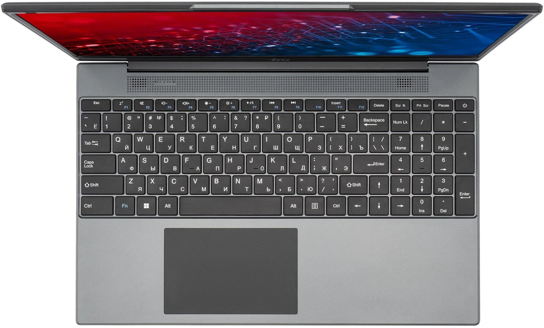 Ноутбук IRU Tactio 15PHR Ryzen 7 5825U 16Gb SSD512Gb AMD Radeon Graphics 15.6" IPS FHD (1920x1080) Windows 11 Pro 64 black WiFi BT Cam 4000mAh (215014