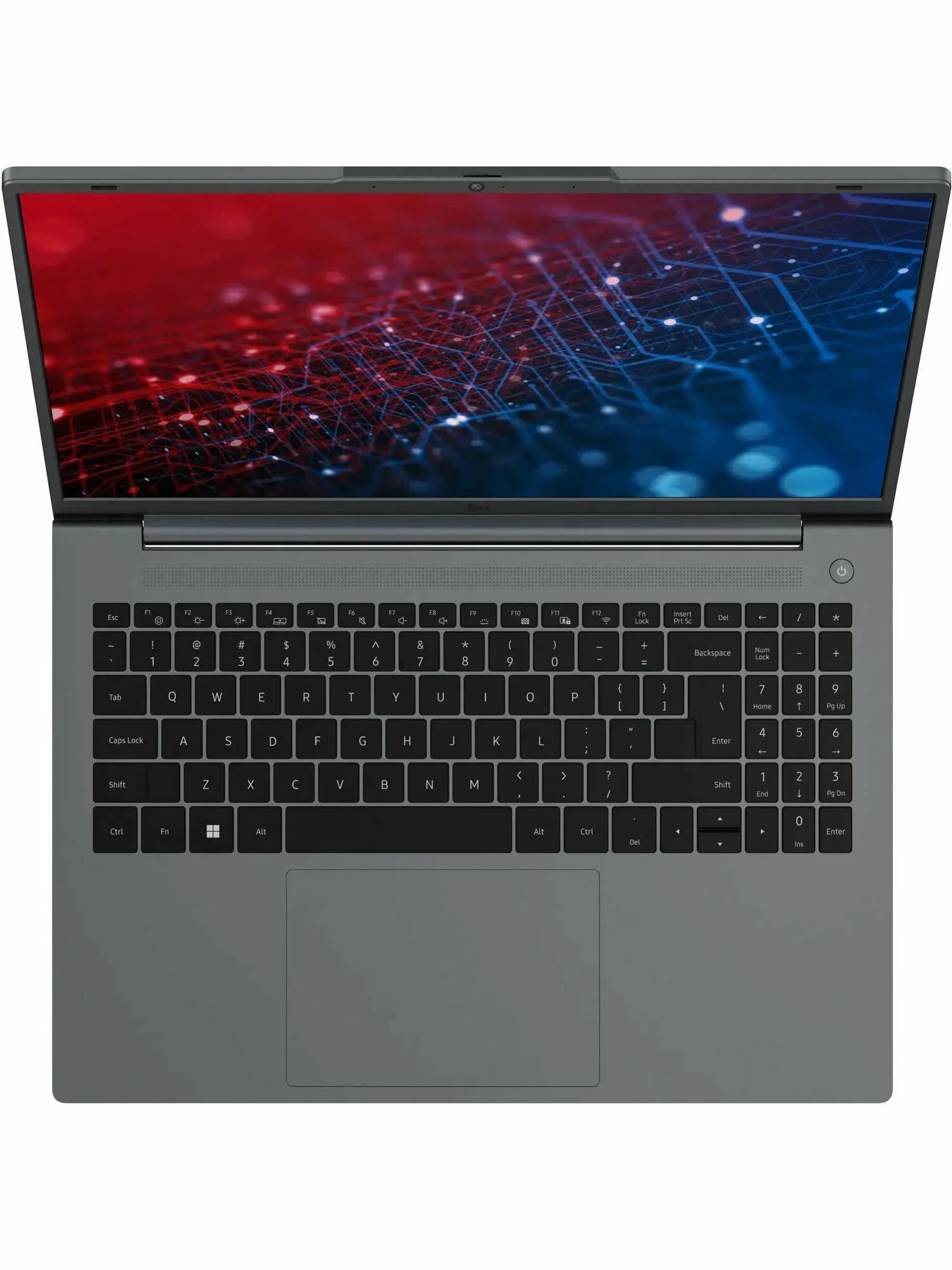 Ноутбук IRU Tactio 16ALB Core i5 1235U 16Gb SSD256Gb Intel UHD Graphics 16" IPS FHD (1920x1200) Windows 11 Pro grey WiFi BT Cam 4830mAh (2110207)