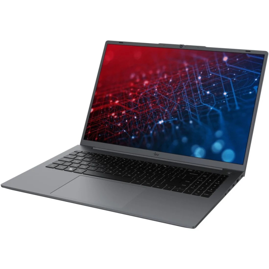 Ноутбук IRU Tactio 16ARB Ryzen 5 5500U 16Gb SSD512Gb Intel UHD Graphics 16" IPS FHD (1920x1200) Windows 11 Pro grey WiFi BT Cam 4830mAh (2110097)