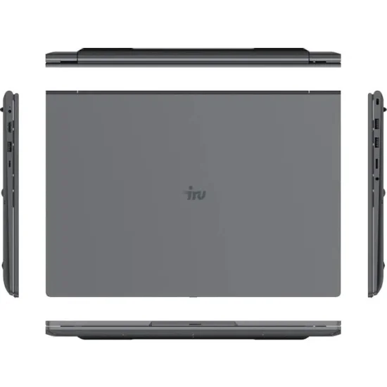 Ноутбук IRU Tactio 16ARB Ryzen 5 5500U 16Gb SSD512Gb Intel UHD Graphics 16" IPS FHD (1920x1200) Windows 11 Pro grey WiFi BT Cam 4830mAh (2110097)