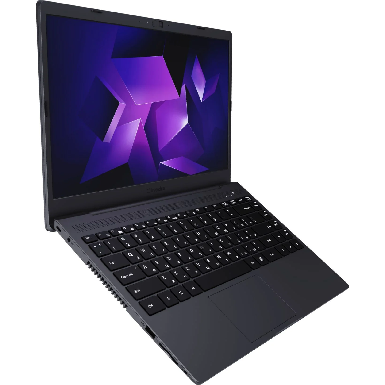 Ноутбук Kvadra Nau LE14U Core i3 1215U 8Gb SSD256Gb Intel UHD Graphics 14.1" IPS FHD (1920x1080) без ОС dk.grey WiFi BT Cam (Y22L01P01101R_3C7D51)
