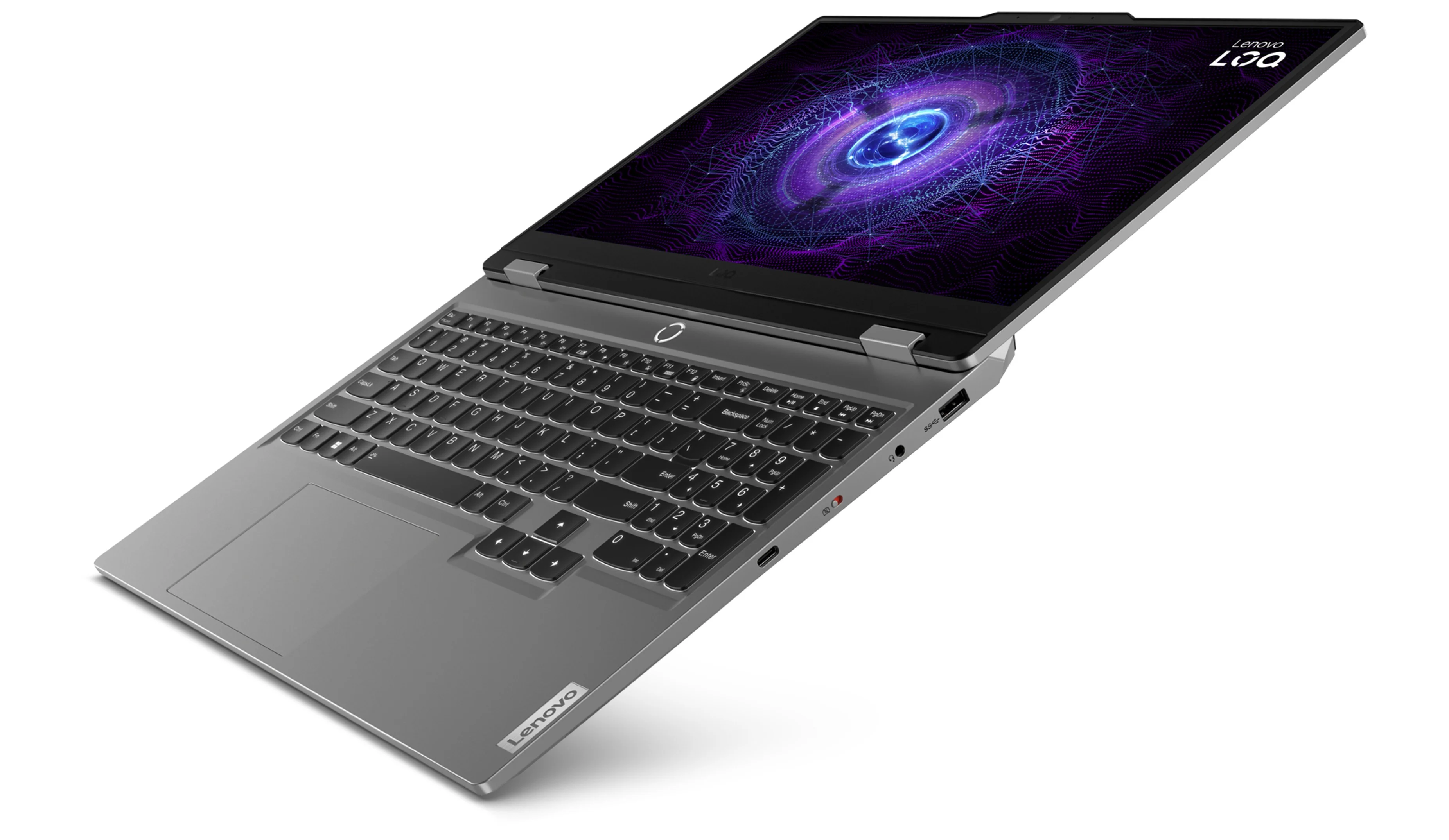 Ноутбук Lenovo LOQ 15IRX9 Core i7 13650HX 16Gb SSD512Gb NVIDIA GeForce RTX4050 6Gb 15.6" IPS FHD (1920x1080) без ОС grey WiFi BT Cam (83DV01CTSA)