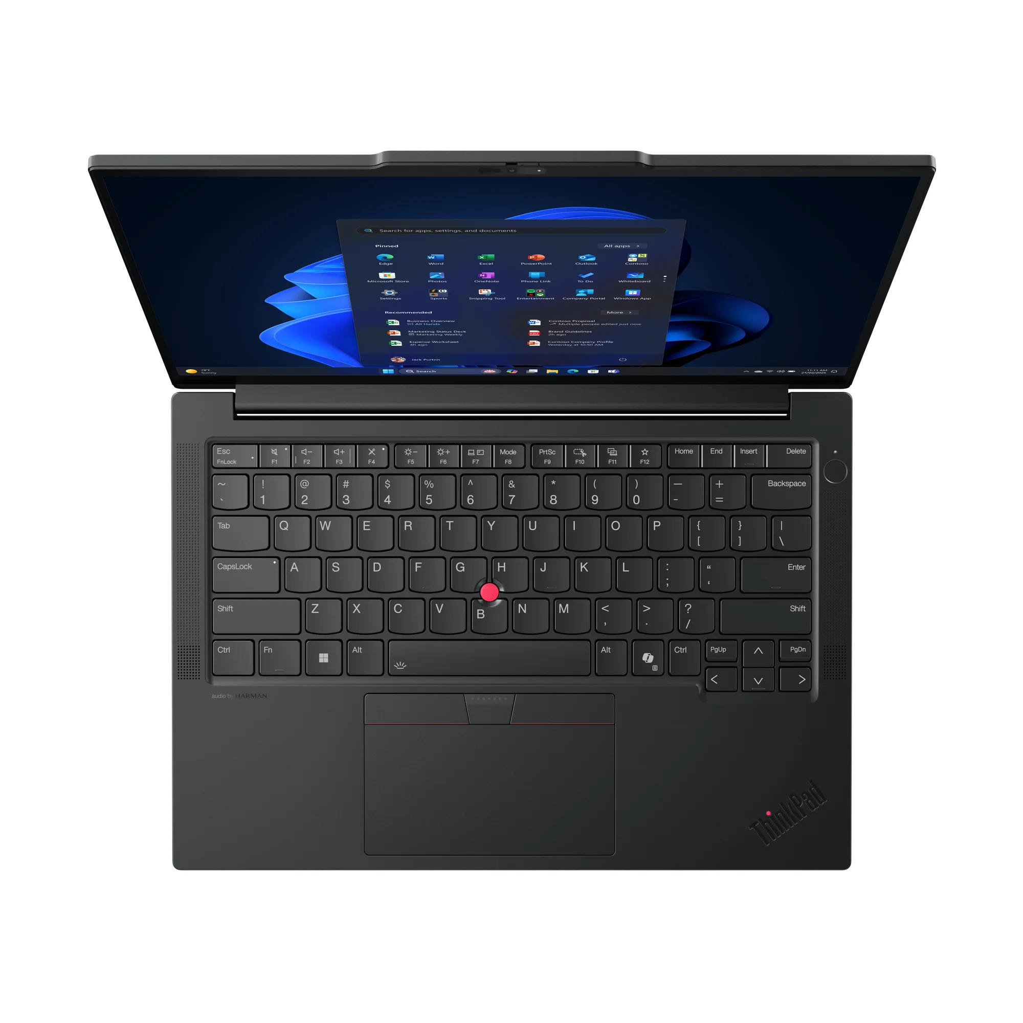 Ноутбук Lenovo ThinkPad E14 G7 Core 5 210H 16Gb SSD512Gb Intel Graphics 14" IPS WUXGA (1920x1200) Windows 11 Pro black WiFi BT Cam (21T9002HUS)