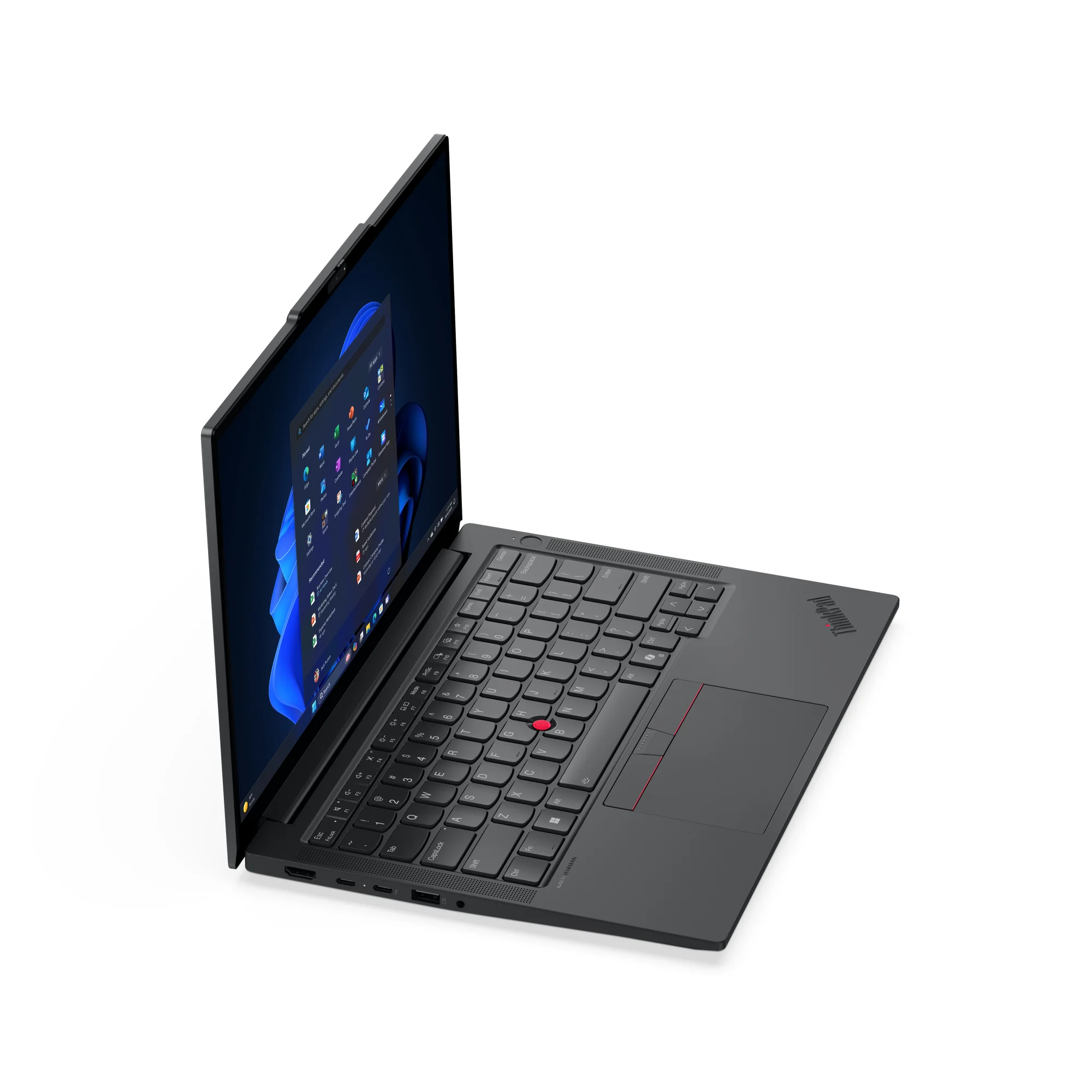 Ноутбук Lenovo ThinkPad E14 G7 Core 5 210H 16Gb SSD512Gb Intel Graphics 14" IPS WUXGA (1920x1200) Windows 11 Pro black WiFi BT Cam (21T9002HUS)