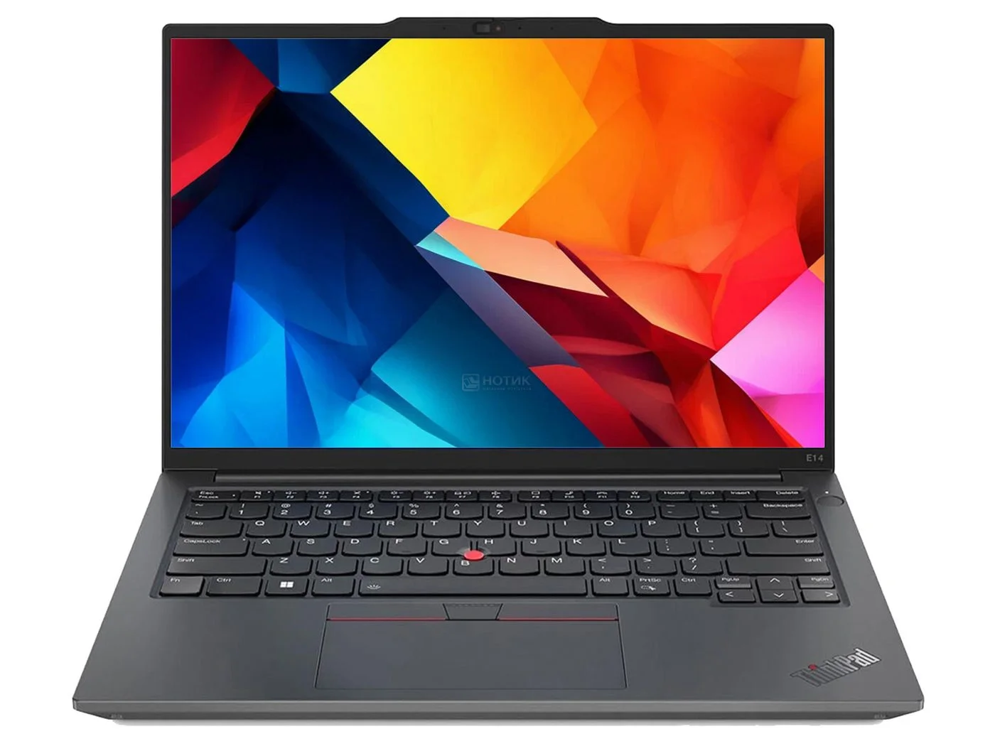 Ноутбук Lenovo ThinkPad E14 Gen 5 Core i5 1335U 16Gb SSD512Gb Intel Iris Xe graphics 14" IPS WUXGA (1920x1200) без ОС black WiFi BT Cam (_21JKS14F00)