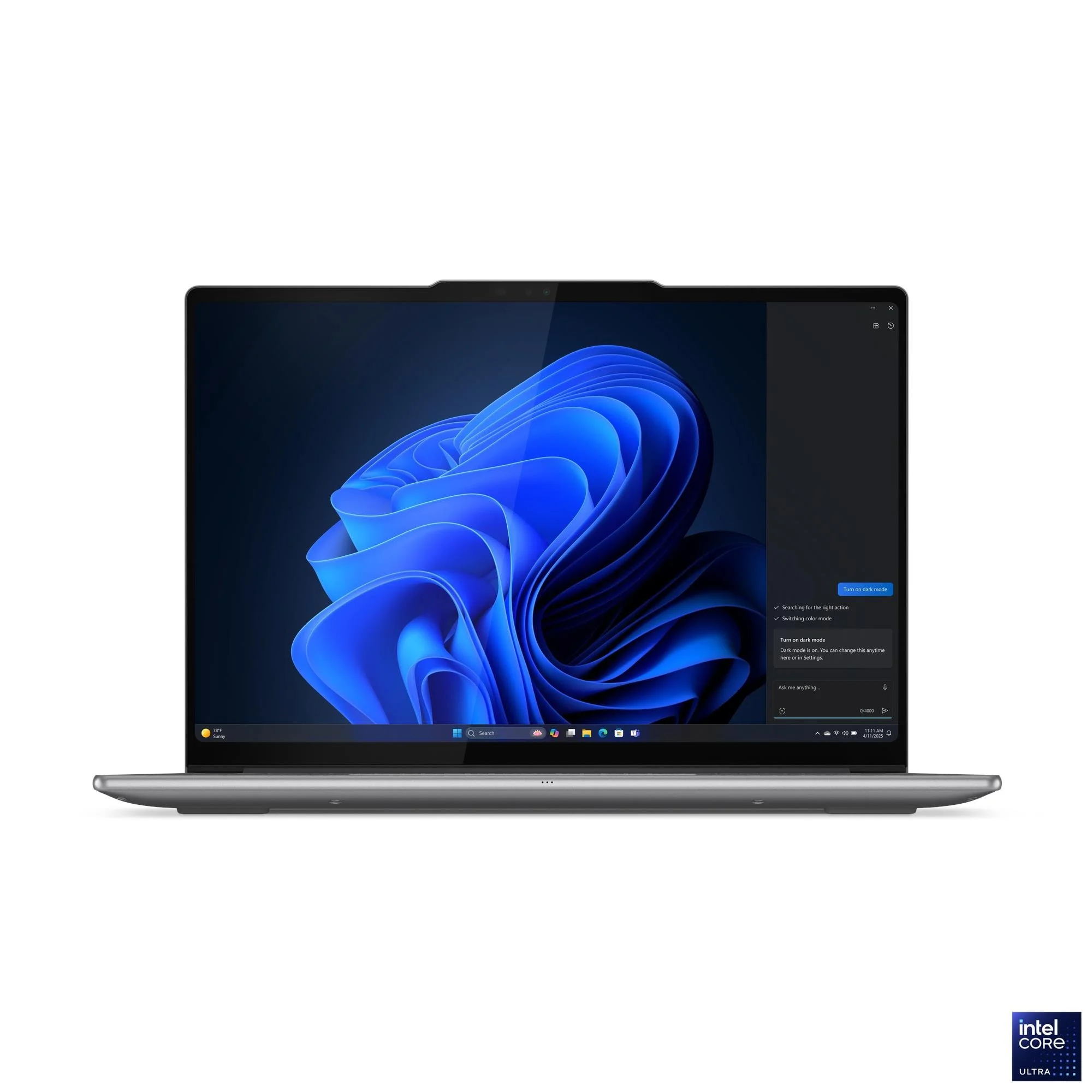 Ноутбук Lenovo Yoga Pro 7 14IAH10 Core Ultra 9 285H 32Gb SSD1Tb Intel Arc 140T 14.5" OLED Touch 3K (3000x1876) Windows 11 Home grey WiFi BT Cam (83KF0