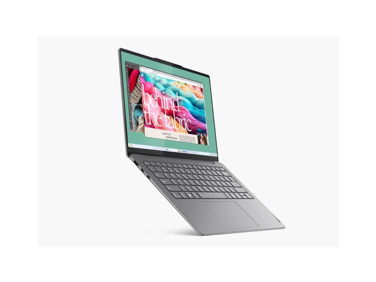 Ноутбук Lenovo Yoga Slim 7 14IMH9 Core Ultra 5 125H 16Gb SSD512Gb Intel Arc 14" OLED WUXGA (1920x1200) без ОС grey WiFi BT Cam (83CV00EARK)
