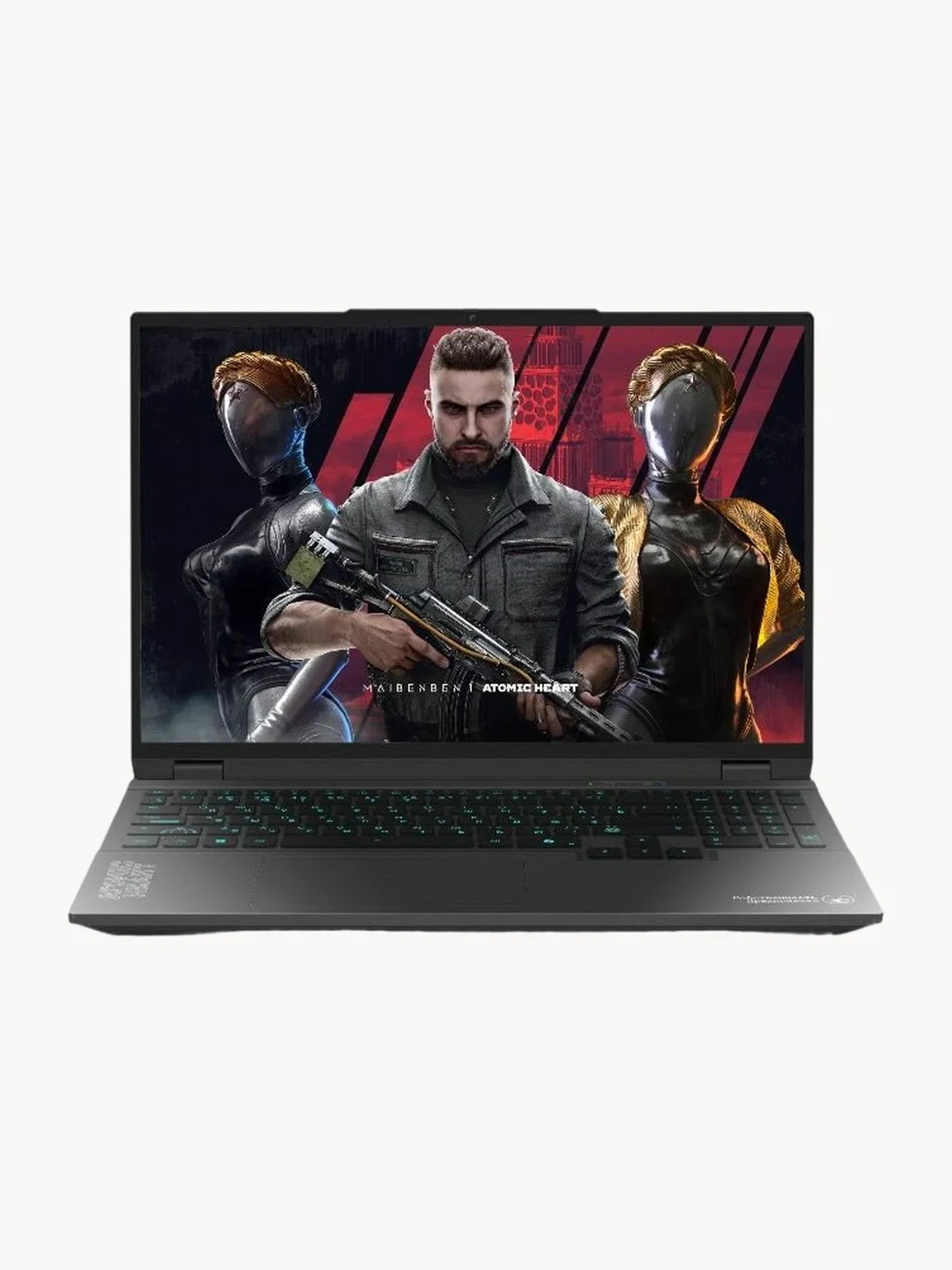 Ноутбук Maibenben X16E-R99558 Ryzen 9 9955HX 32Gb SSD2Tb NVIDIA GeForce RTX5080 16Gb 16" IPS QHD (2560x1600) Windows 11 Home black WiFi BT Cam 6450mAh