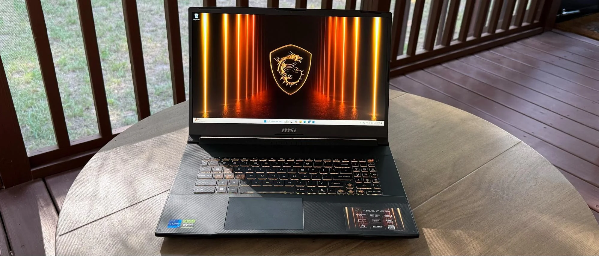 Ноутбук MSI Katana 17 HX B14WGK-274XRU Core i7 14650HX 32Gb SSD1Tb NVIDIA GeForce RTX 5070 8Gb 17.3" IPS QHD (2560x1440) FreeDOS black WiFi BT Cam (9S